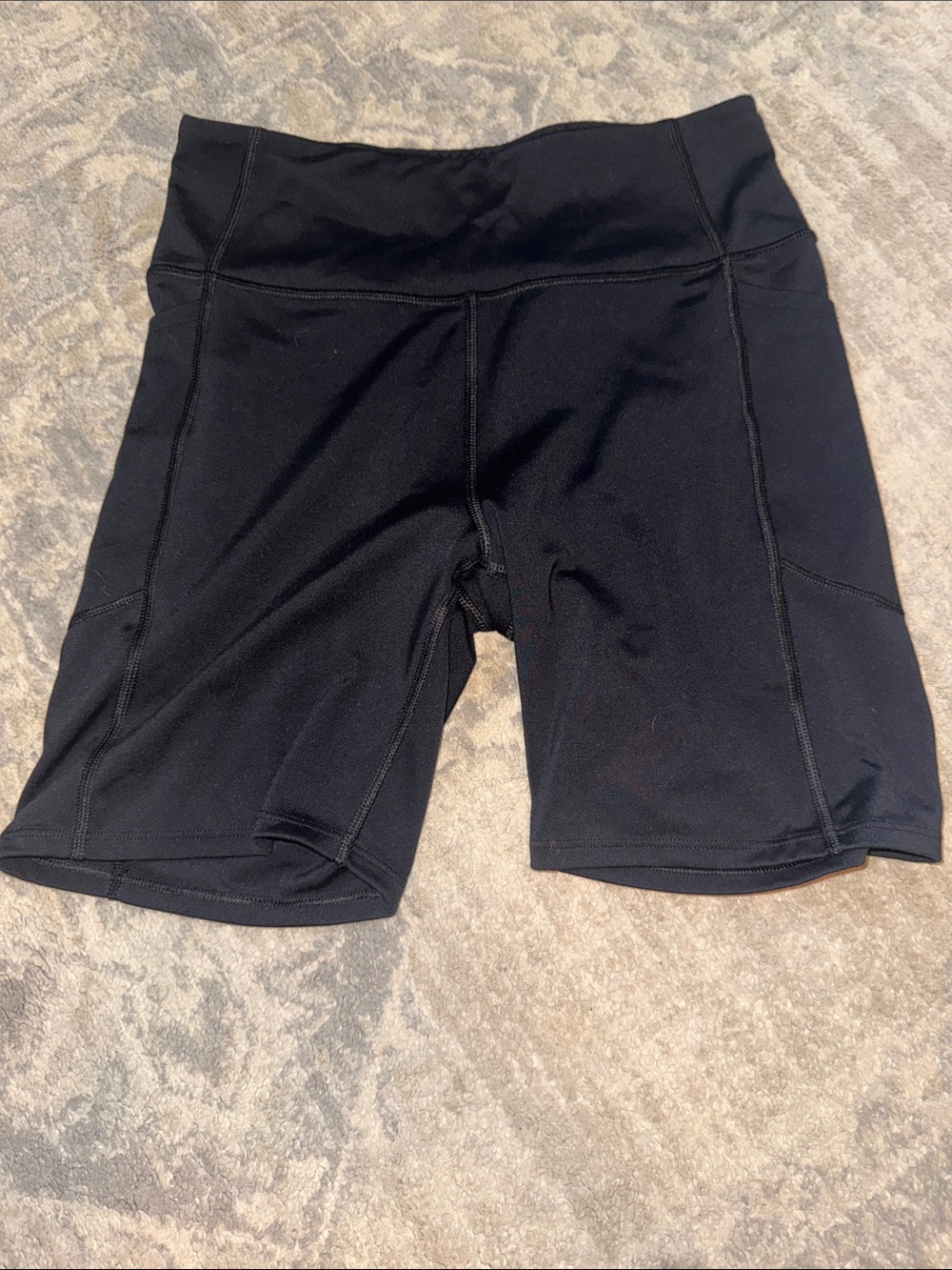 Victoria's Secret Black High-Rise 5” Bike Shorts